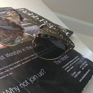 Vintage inspired Indie half frame UV Spectacles